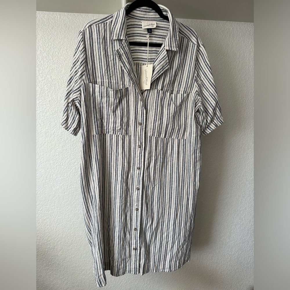 Universal Thread, M, Linen Blend Dress NWT